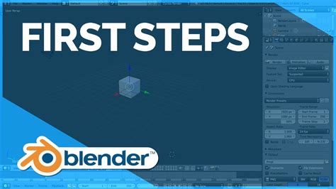tutorial blender|First Steps .